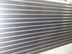 1X Slatwall Panels 14 Aluminum Channel Inserts:122x244cm - Black