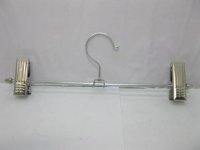10X New Adjustable Clips Trouser Hanger