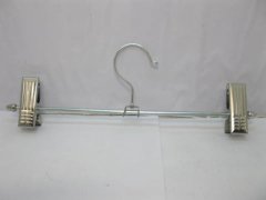 10X New Adjustable Clips Trouser Hanger