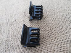 1Piece Black Plastic Simple Claw Hair Clips Hairclips