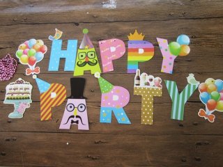 12Sheets Happy Birthday Banner Flag Bunting Garland Party