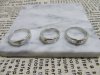 100 New Shiny Metal Rhinestone Love forever Rings 100 New Shiny Metal Rhinestone Love forever Rings