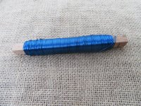 10Rolls X 50Meters Royal Blue Aluminium Craft Wire 0.5 Thick