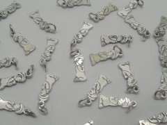 (image for) 200 Charms Metal Praying Boys Jewellery Pendants