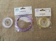 10Rolls Nylon Thread Aluminium Wire for Jewellery Making Crafts (image for) 10Rolls Nylon Thread Aluminium Wire for Jewellery Making Crafts