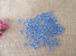 450g (400Pcs) Blue Rondelle Faceted Crystal Beads 10mm (image for) 450g (400Pcs) Blue Rondelle Faceted Crystal Beads 10mm