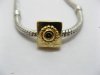 50X18K Gold Plated European Thread Beads ac-sp408 50X18K Gold Plated European Thread Beads ac-sp408