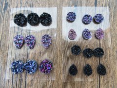 (image for) 12Sheets Sticky Gem Self Adhesive Diamante Stick on Rhinestone