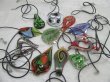 (image for) 12 New Necklace with Foil Beads Pendants Set Assorted