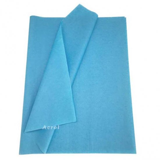 100Sheets Blue Tissue Paper Gift Wrap Wrapping - Click Image to Close