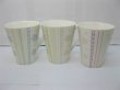 (image for) 72pcs Flower & Stripe Ceramic Coffee Mug Tea Cup Mixed Color