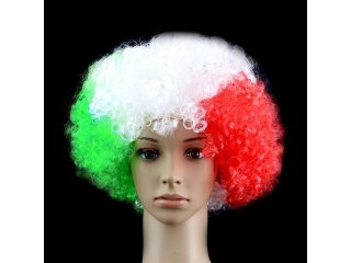4Pcs Funny Unisex Dress up Rainbow Clown Wigs Party Favors bh-w- (image for) 4Pcs Funny Unisex Dress up Rainbow Clown Wigs Party Favors bh-w-