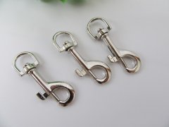 (image for) 20Pcs Lobster Trigger Swivel Clasp Hook Clip Dog Lead 52x15mm