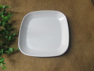 (image for) 10Pcs Square Dinner Plate Display Holders Dish Plate - Green