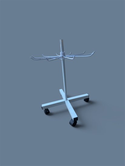 (image for) 1X New White 7-layer Wire Display Rack for Retail
