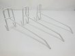 (image for) 50 Milk White Cargo Net Mesh Hooks 15cm dis-w131