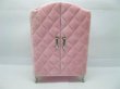 (image for) 1Pc Light Pink Velvet Cabinet Jewelry Box