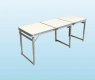 BR New Foldable White Table For Market Stall,Camping,Picnic 1.8M BR New Foldable White Table For Market Stall,Camping,Picnic 1.8M