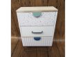 1X Wooden Storage Box Cabinet 3 Drawer Display 21x10x31.5cm (image for) 1X Wooden Storage Box Cabinet 3 Drawer Display 21x10x31.5cm