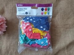 (image for) 1Pack x 30Pcs Latex Colour Dot Balloons Mixed Color Party Decora