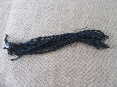 (image for) 4x12Pcs Handmade Hemp Waved Knitted Drawstring Unfinished Bracel