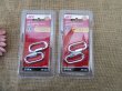 2Sheet x 2Pcs Spring Snap Link Zinc Plated Carabiner Cable Clip (image for) 2Sheet x 2Pcs Spring Snap Link Zinc Plated Carabiner Cable Clip