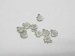 (image for) 500 Metal Fish Pendants Jewelry Finding
