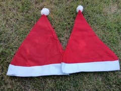 (image for) 12Pcs Merry Christmas Xmas Red Santa Claus Hat Holiday Party