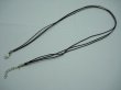 (image for) 100 Black Multi-stranded Waxen Strings For Necklace