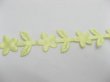 (image for) 5Roll X 10Meters Yellow Satin Leaf Craft Daisy Ribbon