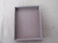 (image for) 2Pcs Pink Photo Display Frame Box Wall Decors 23x18x3.2cm