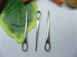 (image for) 200 Charms Metal Crewel Needle Pendants Jewelry Finding ac-mp204
