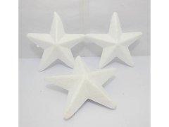 (image for) 100Pcs New Polystyrene Foam Star Decoration Craft DIY 115mm