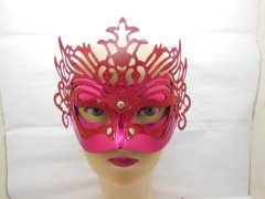 (image for) 15 New Attractive Red Plastic Costume Party Masks