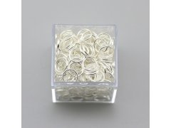 (image for) 250g (Approx 1250Pcs) Silver Jumprings Jump Ring 12mm