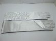 (image for) 1Pair White Wedding Dress Bridal Gloves 36cm