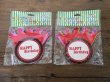 12Pkts X 12Pcs Bunting Banner Garland Happy Birthday w/Crown (image for) 12Pkts X 12Pcs Bunting Banner Garland Happy Birthday w/Crown