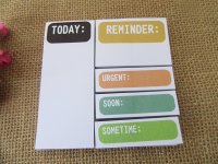 6Pcs Sticky Planning Notes Todo List Memo Pad