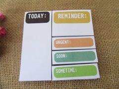 6Pcs Sticky Planning Notes Todo List Memo Pad 6Pcs Sticky Planning Notes Todo List Memo Pad
