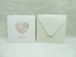 10Pcs New Wedding Invitation W/Pink Heart 14.7X14.7cm (image for) 10Pcs New Wedding Invitation W/Pink Heart 14.7X14.7cm
