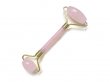 5Pcs Natural Rose Quartz Jade Anti-Wrinkle Cooling Roller Facial