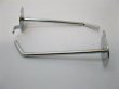 (image for) 50 Metal Apple Slatwall Mesh Hooks 9.5cm