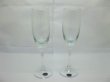 (image for) 1Boxes X 6pcs Clear Champagne Flute Glass 22cm High