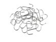 (image for) 40Pcs Metal S-Shaped Pot Rack Hooks 6.5cm Long