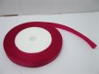 10Rolls X 25Yards Fuschia Satin Ribbon 9mm