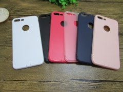 (image for) 6Pcs 0.6mm Ultra Thin Frosted Colored TPU Soft Case Cover For iP