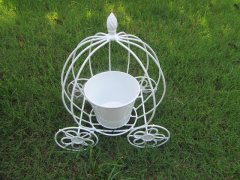 (image for) 1Pc Cinderella Theme Antique Balcony Flower Plant Display Stand
