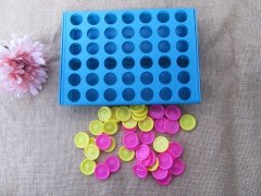 2Sets Indoor Outdoor Four-in-a-Row Game for Family Fun Day