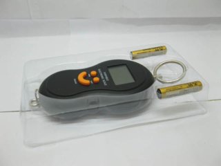 (image for) 1X 40KG Black Portable Electronic Hanging Weight Scale