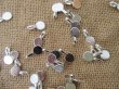 50Pcs New Sliver Plated Snap Bail Pendant Round Bail 18x10mm